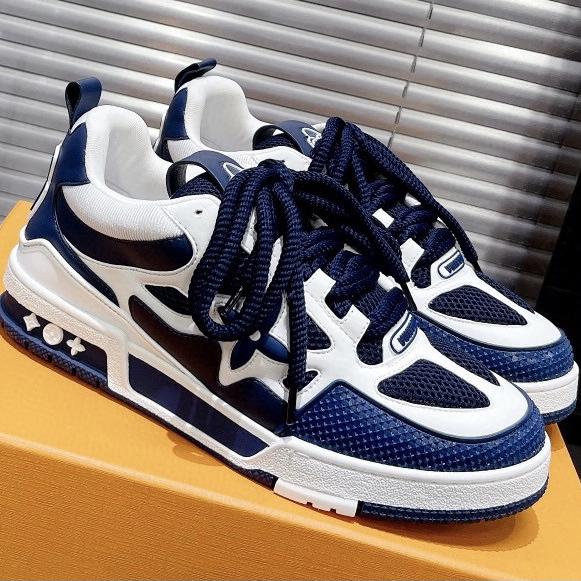 Louis Vuitton LV Trainer Sneaker     - FashionPlug