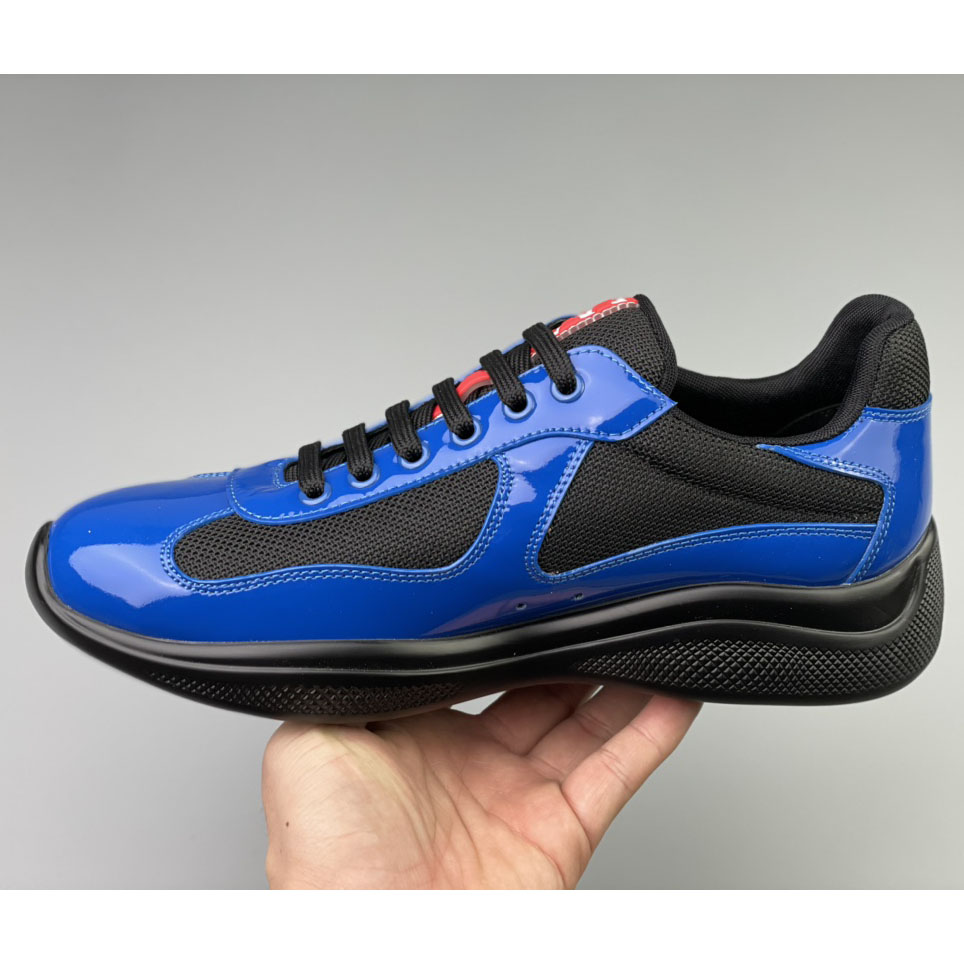 Prada Male America's Cup Sneaker  - FashionPlug