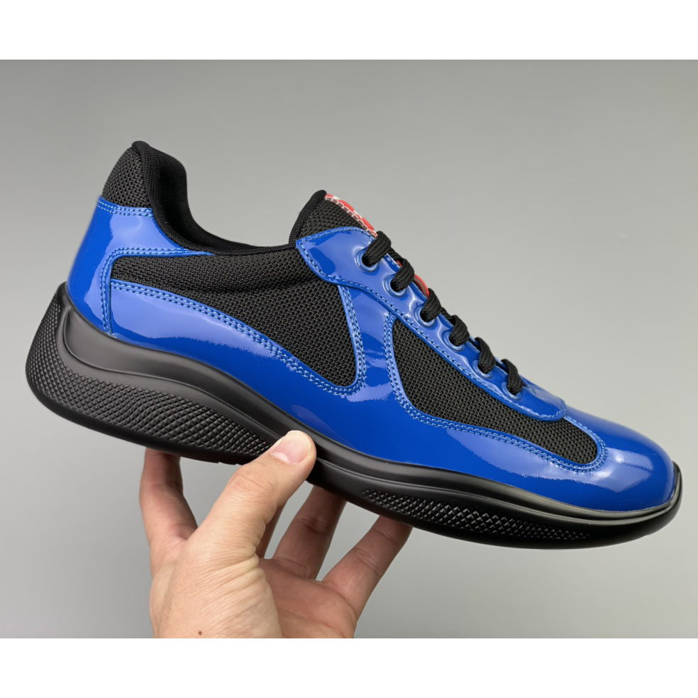 Prada Male America's Cup Sneaker  - FashionPlug