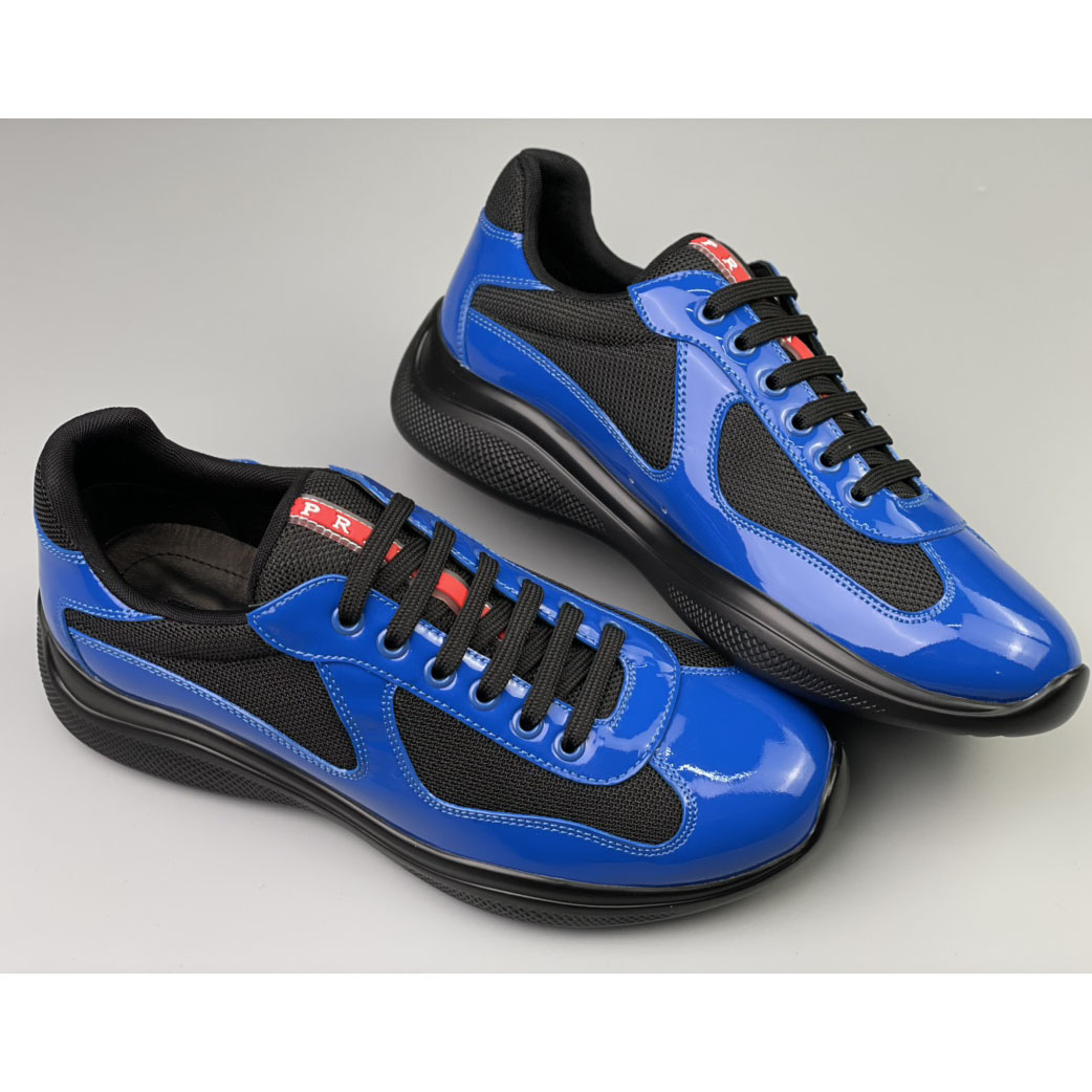 Prada Male America's Cup Sneaker  - FashionPlug