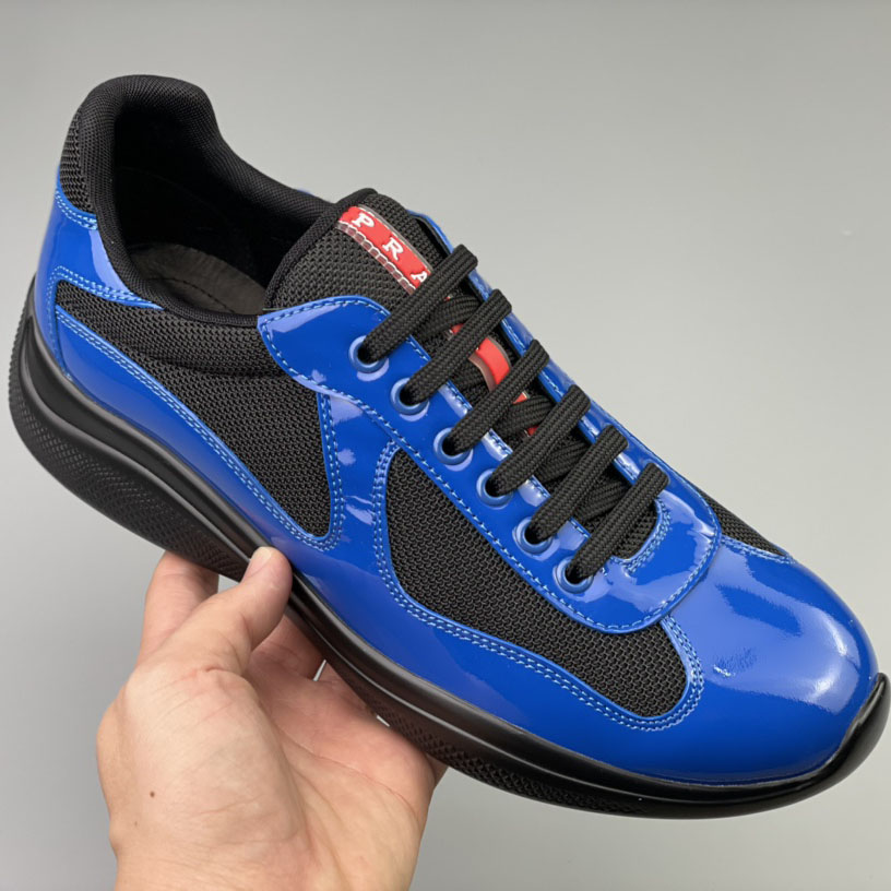 Prada Male America's Cup Sneaker  - FashionPlug