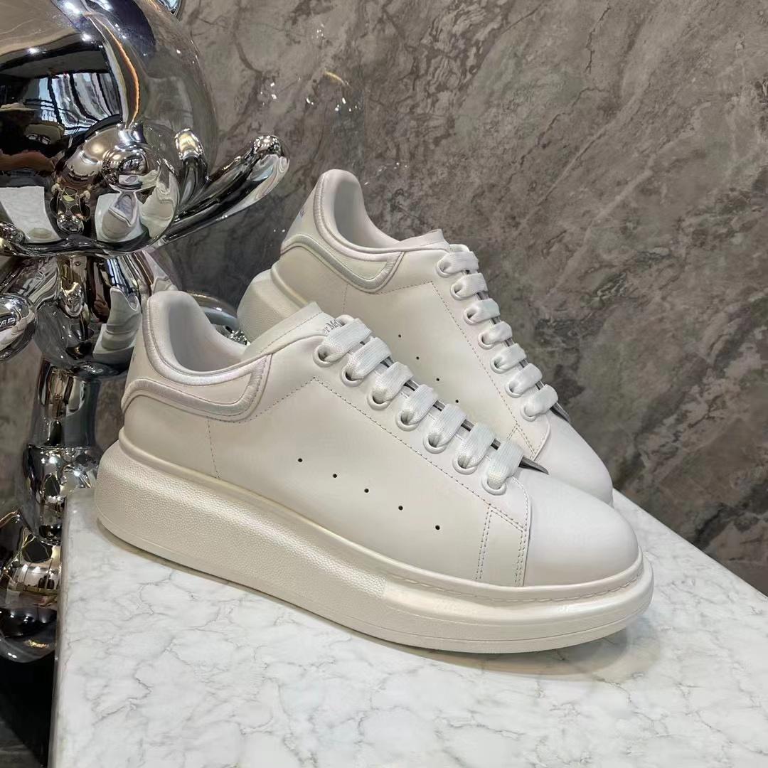 Alexander Mqueen Oversized Low-Top Sneakers - FashionPlug