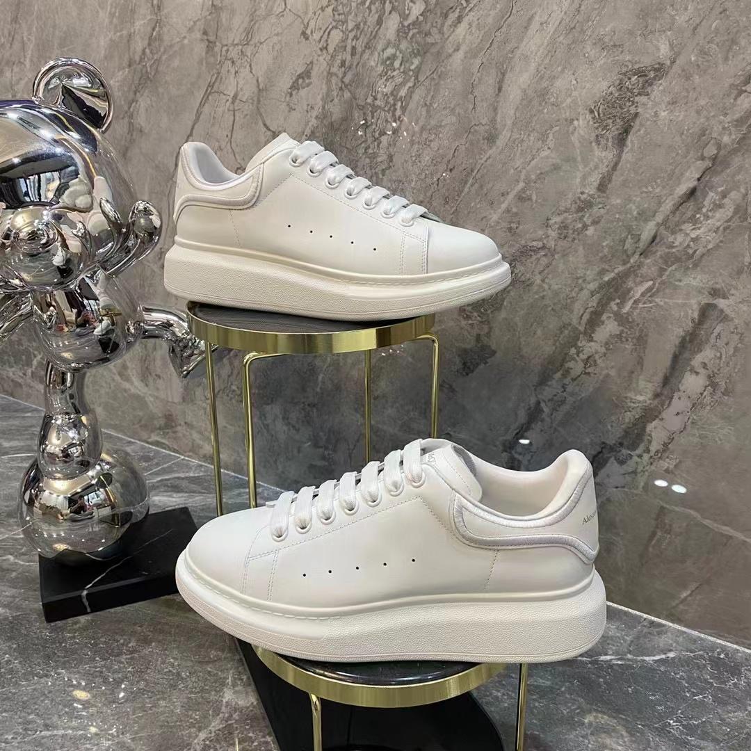 Alexander Mqueen Oversized Low-Top Sneakers - FashionPlug
