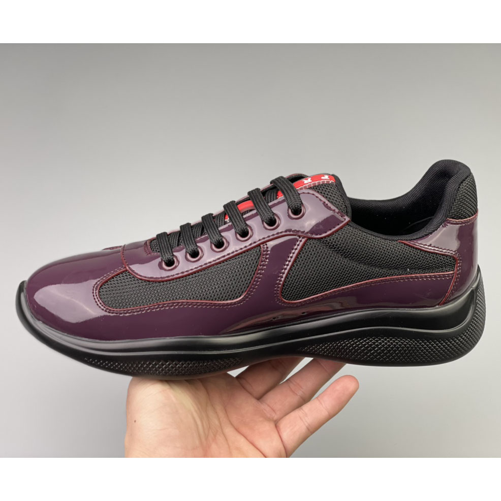 Prada Male America's Cup Sneaker  - FashionPlug