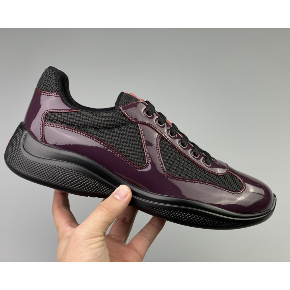 Prada Male America's Cup Sneaker  - FashionPlug