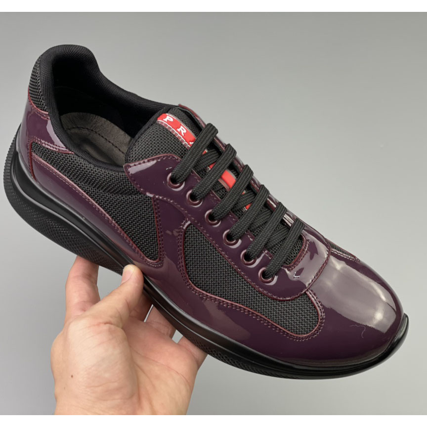 Prada Male America's Cup Sneaker  - FashionPlug