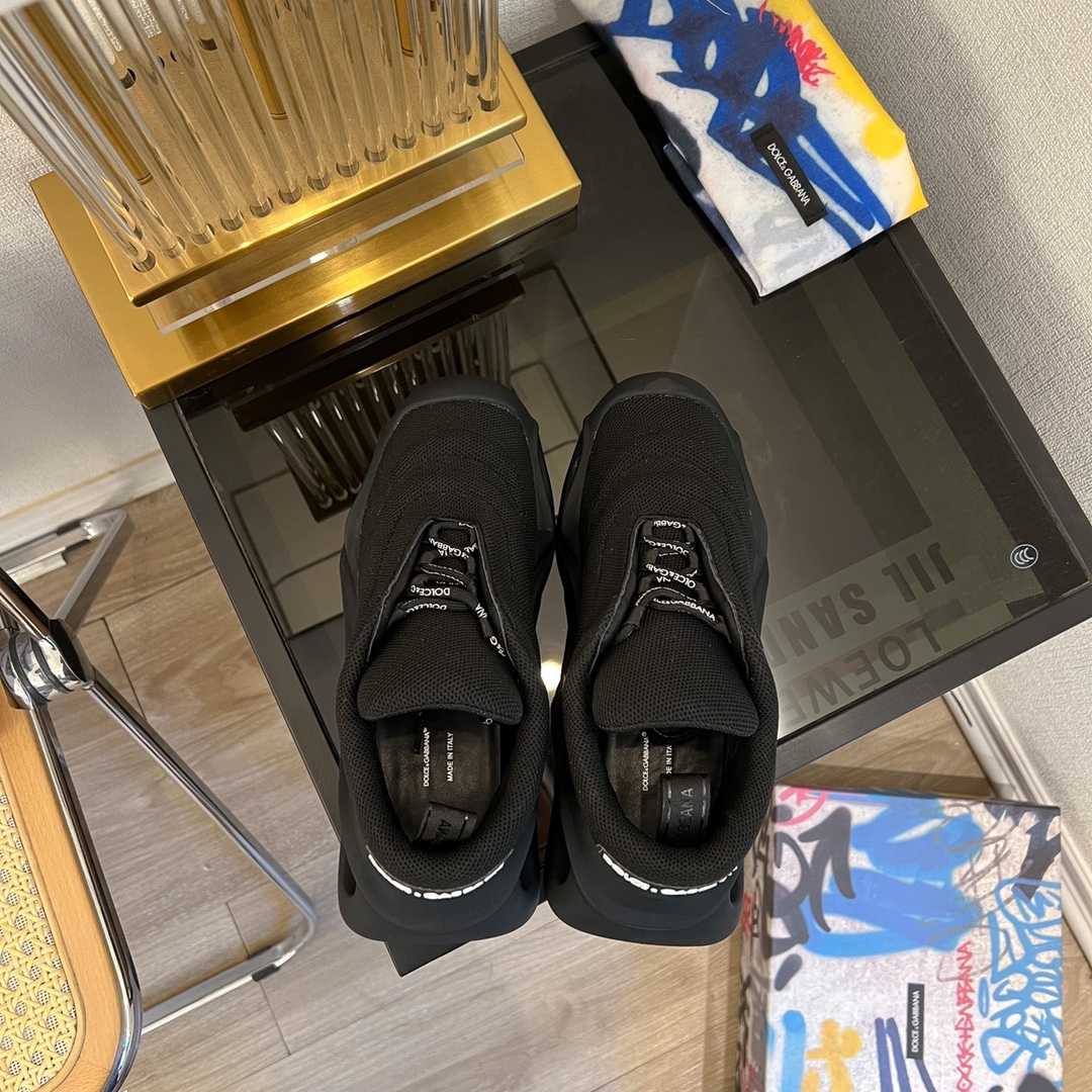 Dolce & Gabbana Fabric Wave Sneakers - FashionPlug