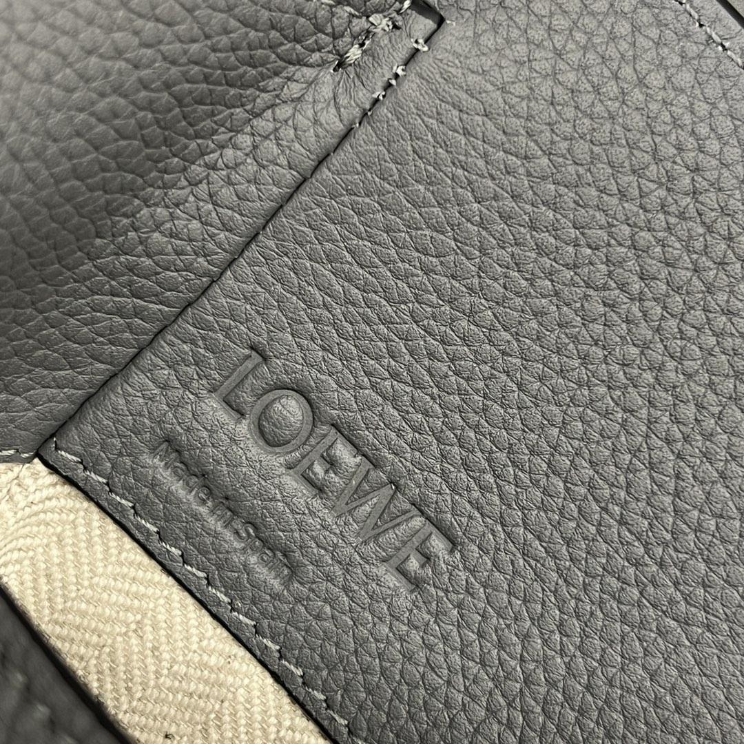 Loewe Mini Hammock drawstring in soft grained calfskin - FashionPlug