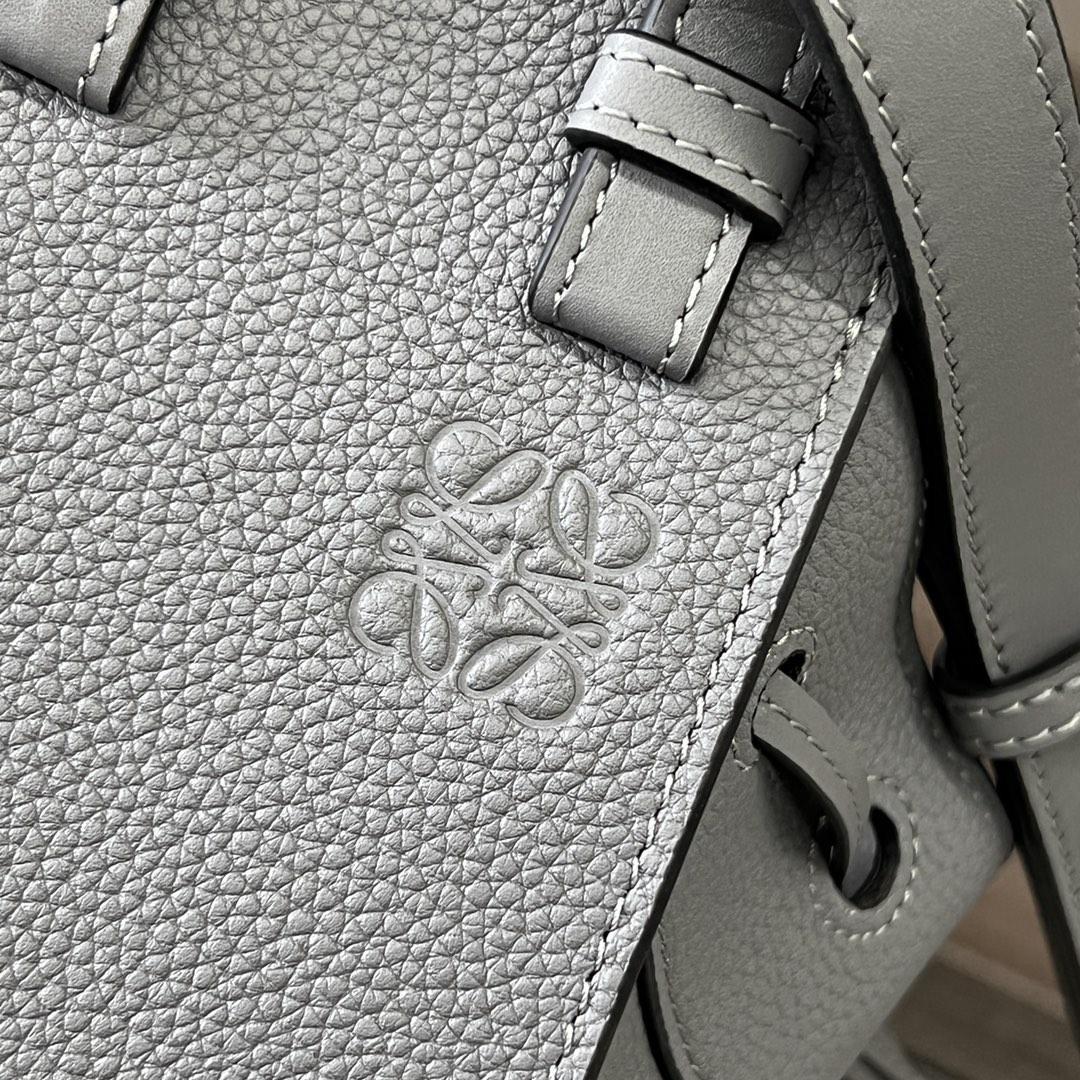 Loewe Mini Hammock drawstring in soft grained calfskin - FashionPlug
