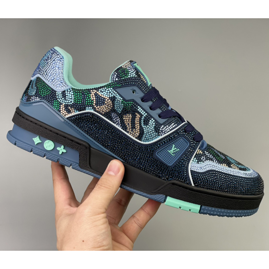 Louis Vuitton LV Trainer Sneaker     - FashionPlug