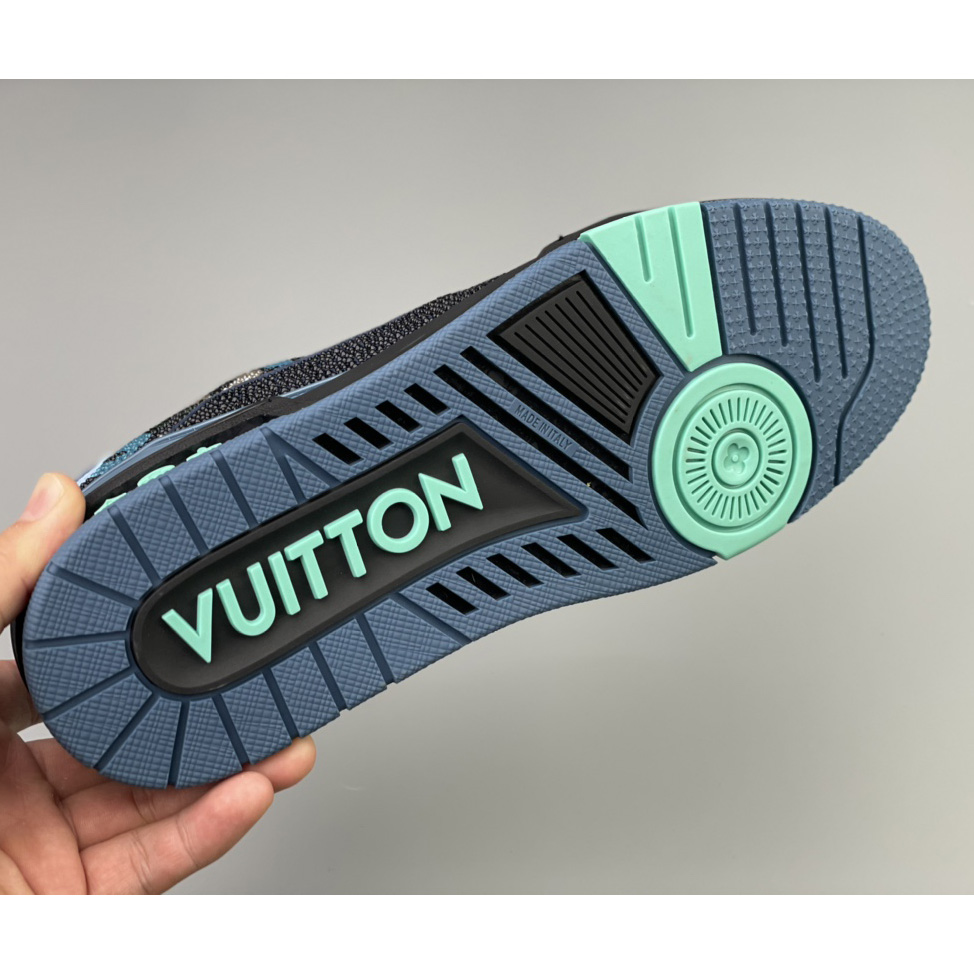 Louis Vuitton LV Trainer Sneaker     - FashionPlug