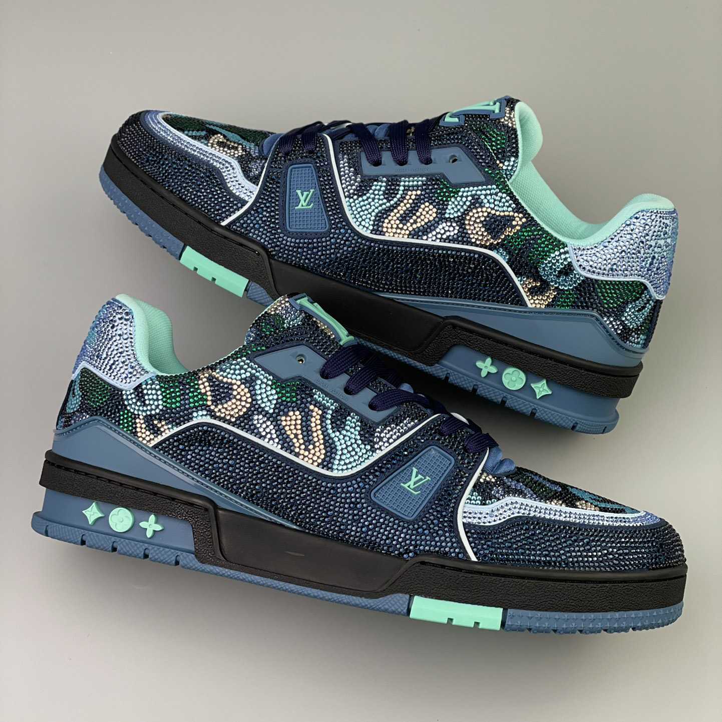 Louis Vuitton LV Trainer Sneaker     - FashionPlug