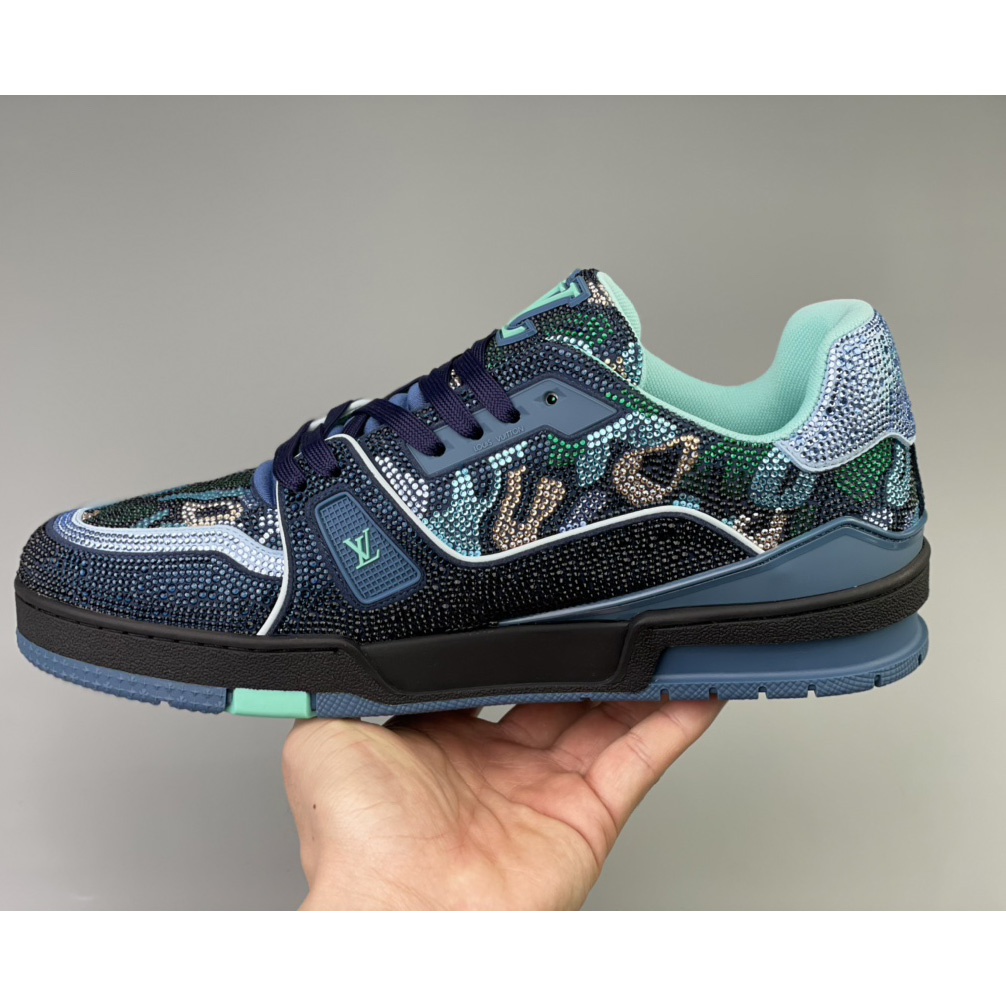 Louis Vuitton LV Trainer Sneaker     - FashionPlug
