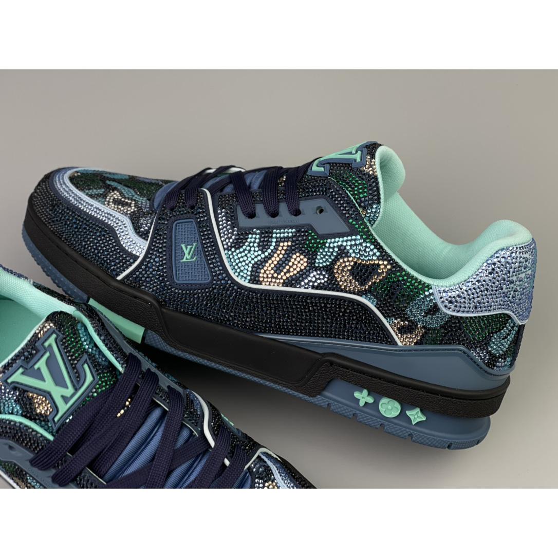 Louis Vuitton LV Trainer Sneaker     - FashionPlug