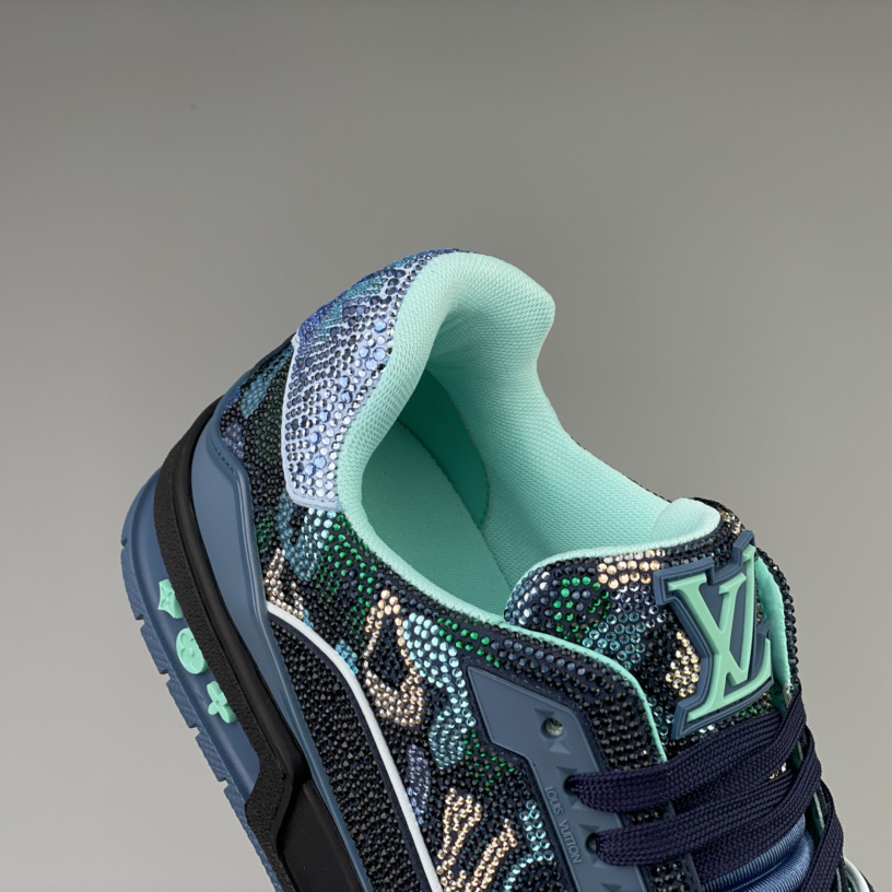 Louis Vuitton LV Trainer Sneaker     - FashionPlug