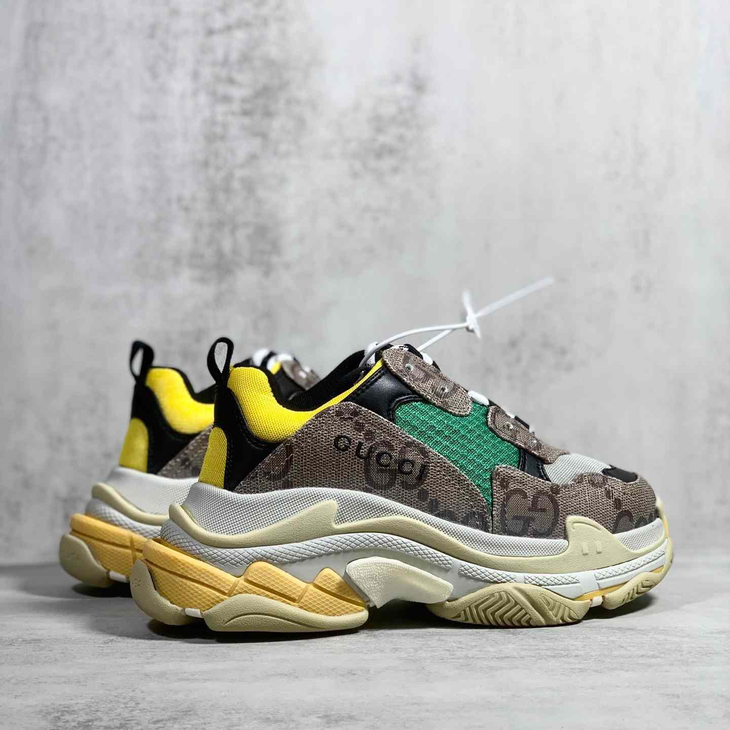 Gucci x Balenciaga The Hacker Project Triple S Sneaker  - FashionPlug