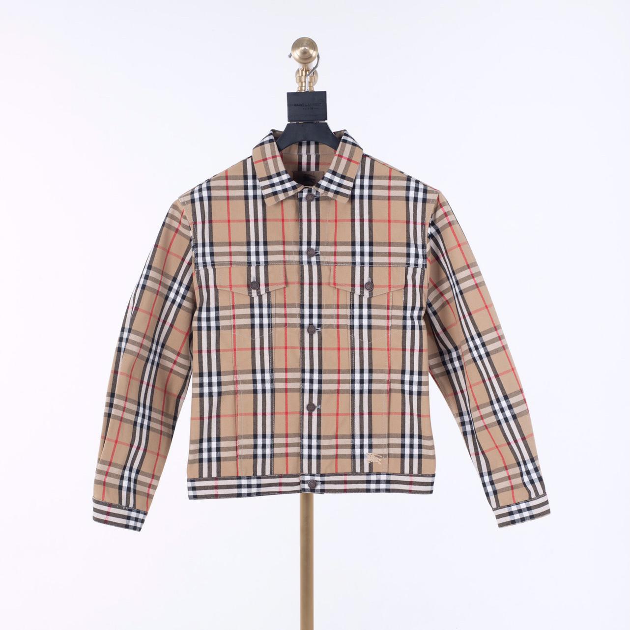 Burberry x Supreme Denim Trucker Jacket - FashionPlug