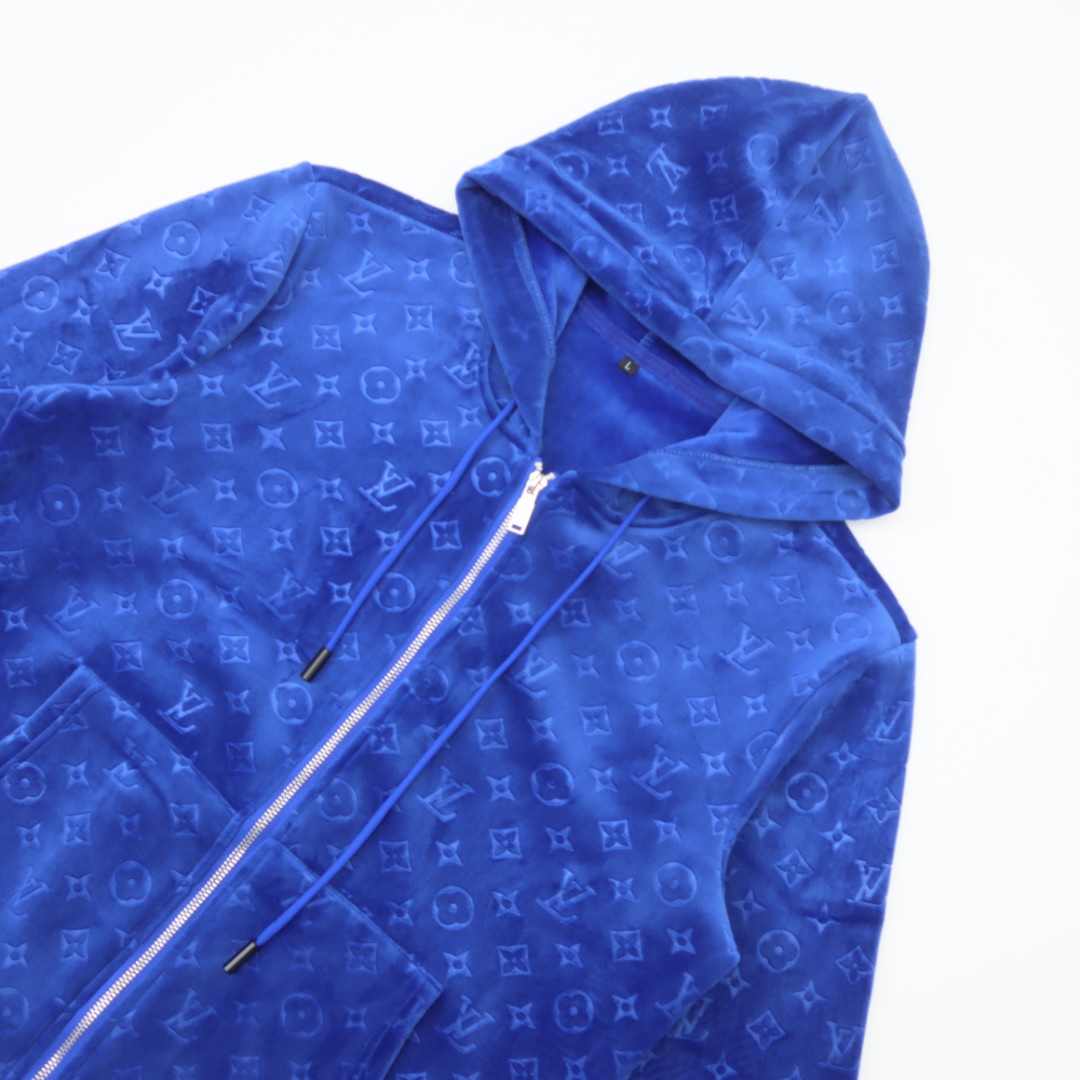 Louis Vuitton Zipped Track Hoodie & Track Pants - FashionPlug