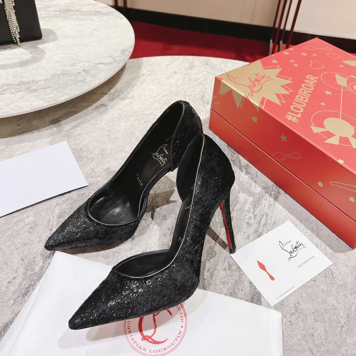 Christian Louboutin Iriza Pump   100mm - FashionPlug