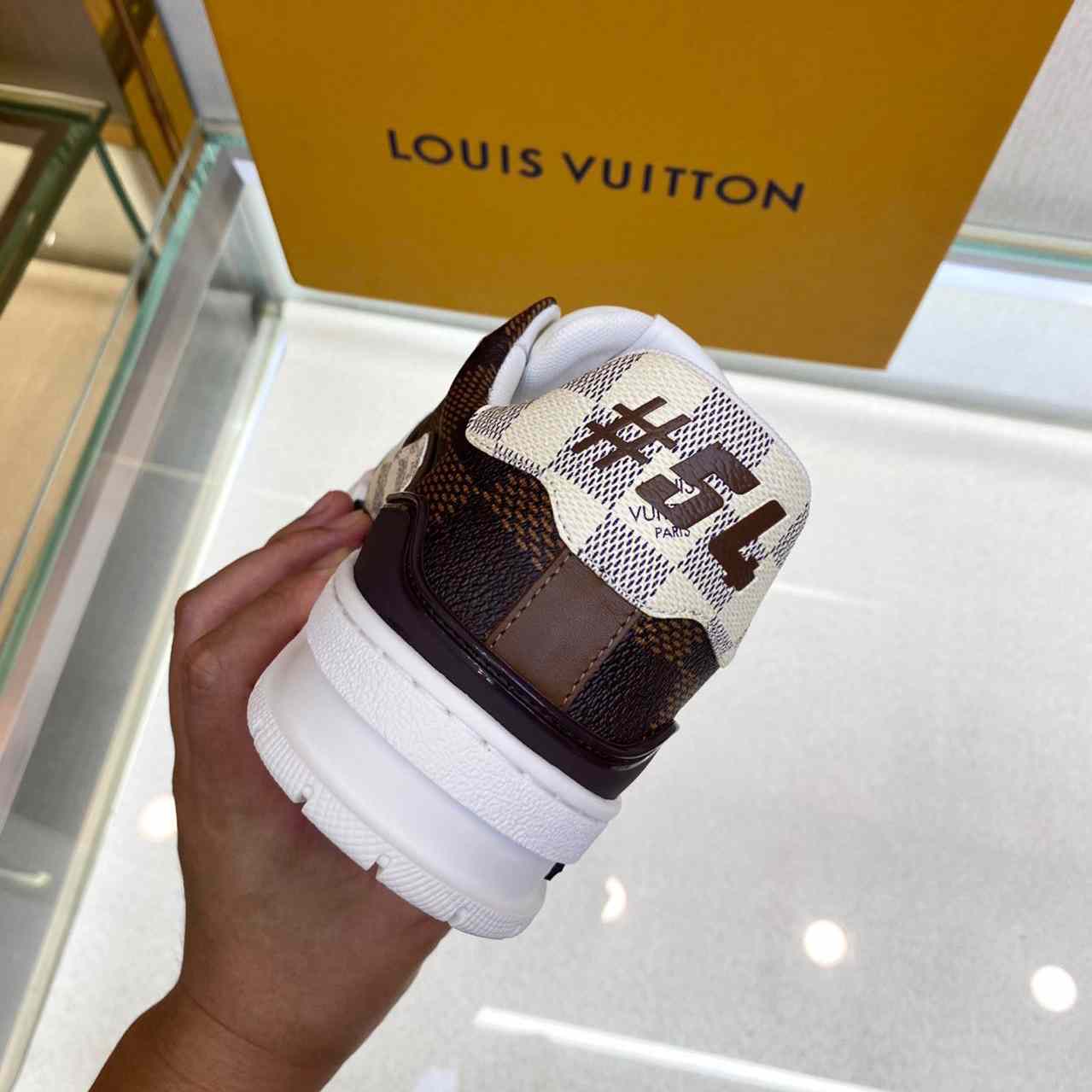 Louis Vuitton LV Trainer Sneaker    (Upon UK Size)   1AAV8Y - FashionPlug