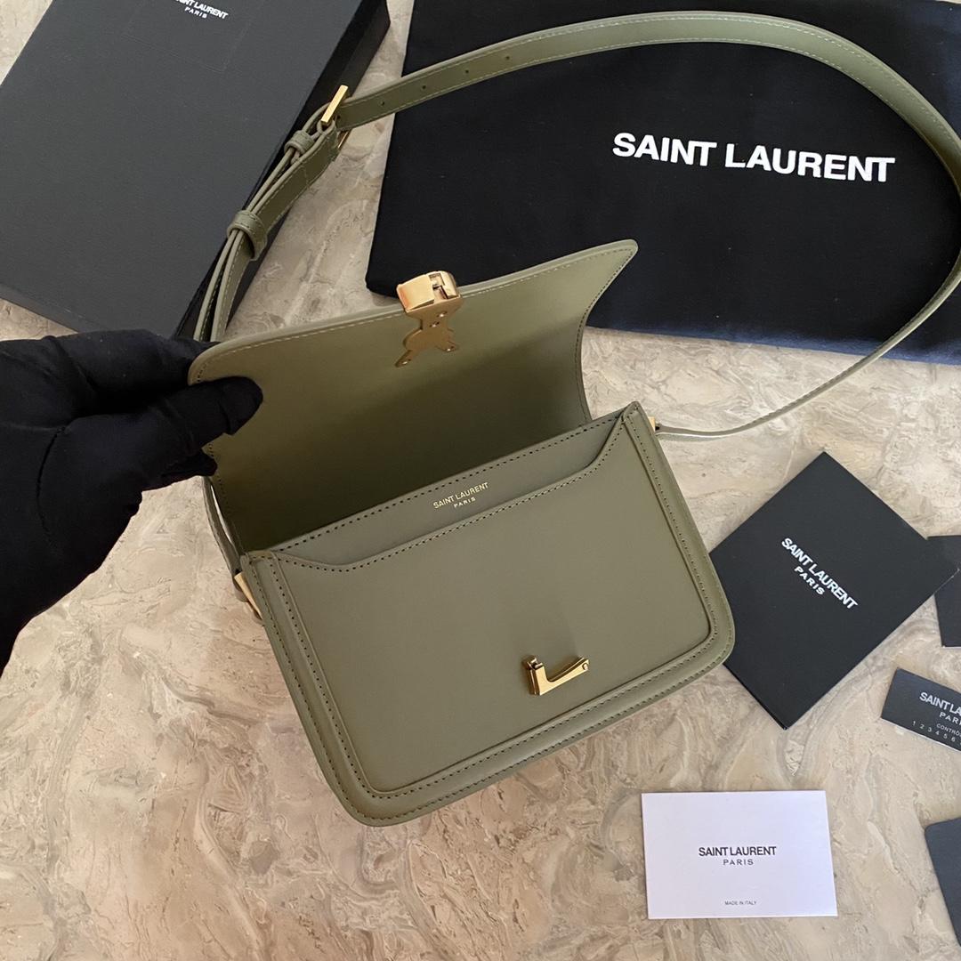 Saint Laurent Solferino Small Satchel In Box Saint Laurent Leather(19-13-5cm) - FashionPlug