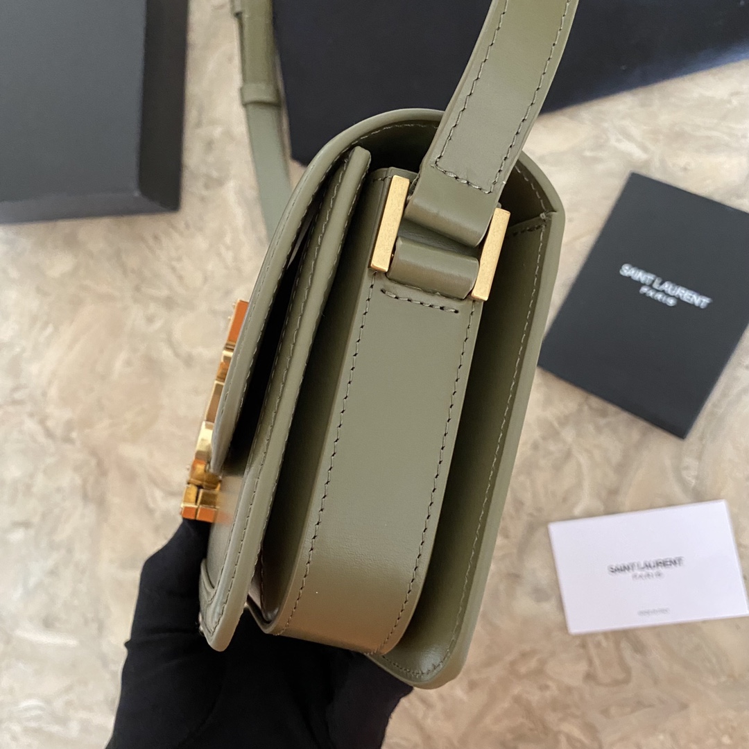 Saint Laurent Solferino Small Satchel In Box Saint Laurent Leather(19-13-5cm) - FashionPlug