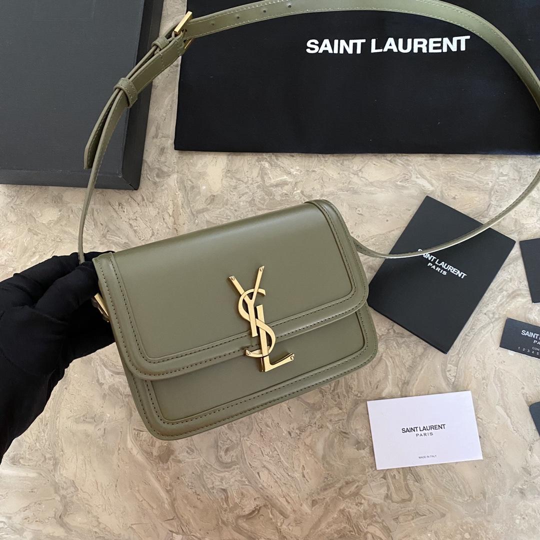 Saint Laurent Solferino Small Satchel In Box Saint Laurent Leather(19-13-5cm) - FashionPlug