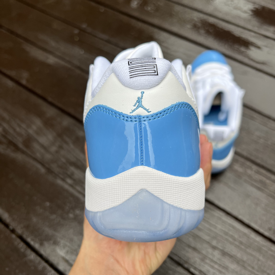 Air Jordan 11 Low UNC AJ11 Sneaker     528895-106 - FashionPlug