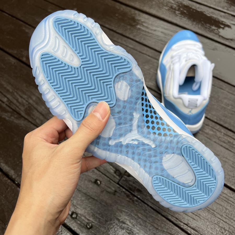 Air Jordan 11 Low UNC AJ11 Sneaker     528895-106 - FashionPlug