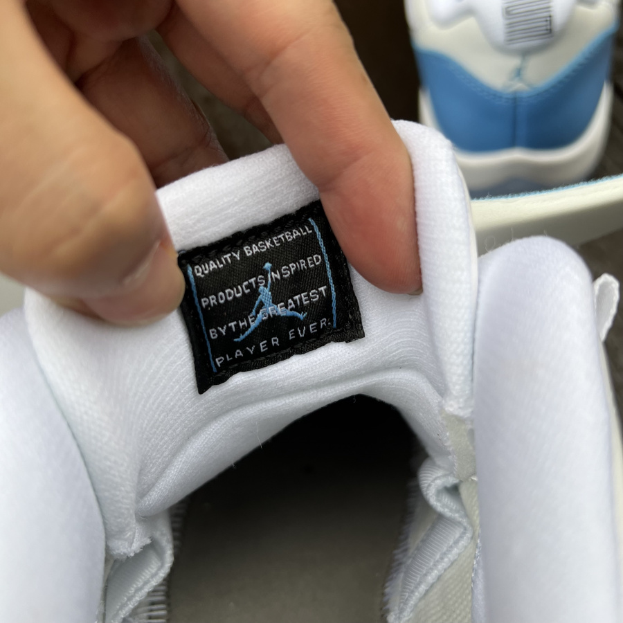 Air Jordan 11 Low UNC AJ11 Sneaker     528895-106 - FashionPlug