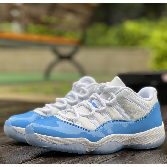 Air Jordan 11 Low UNC AJ11 Sneaker     528895-106 - FashionPlug