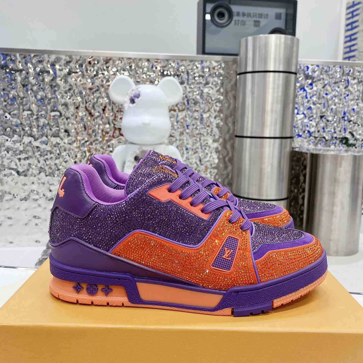 Louis Vuitton LV Trainer Sneaker        - FashionPlug