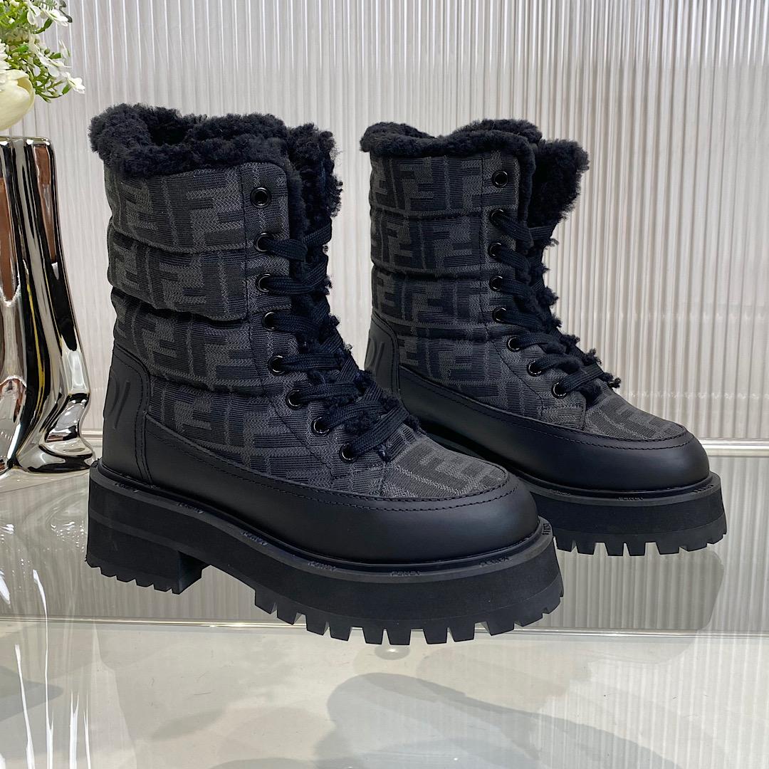 Fendi Biker Boots - FashionPlug