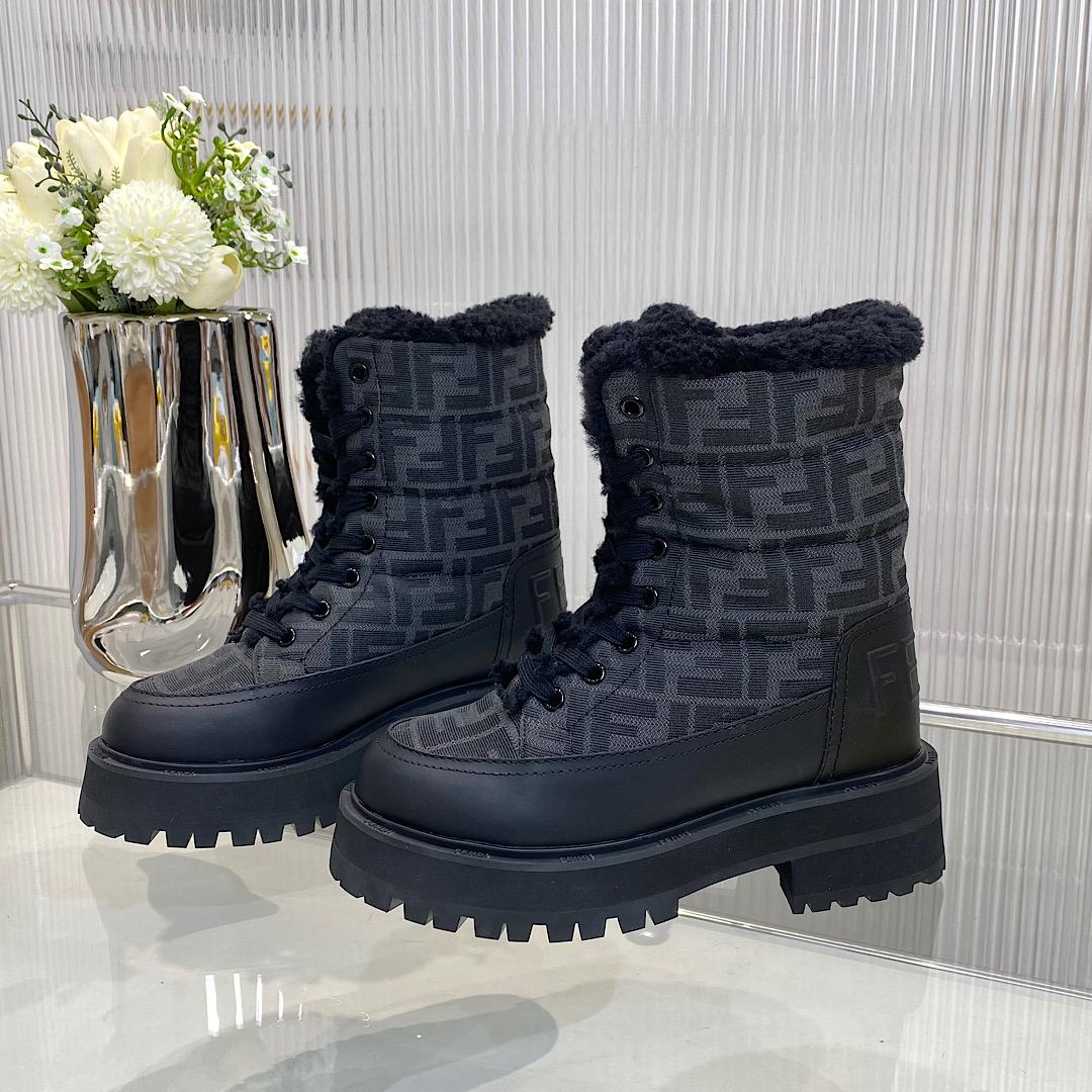 Fendi Biker Boots - FashionPlug