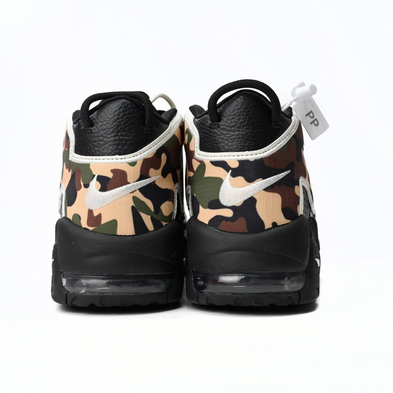 Nike Air More Uptempo Camouflage Colour Sneaker     CJ6122-001 - FashionPlug