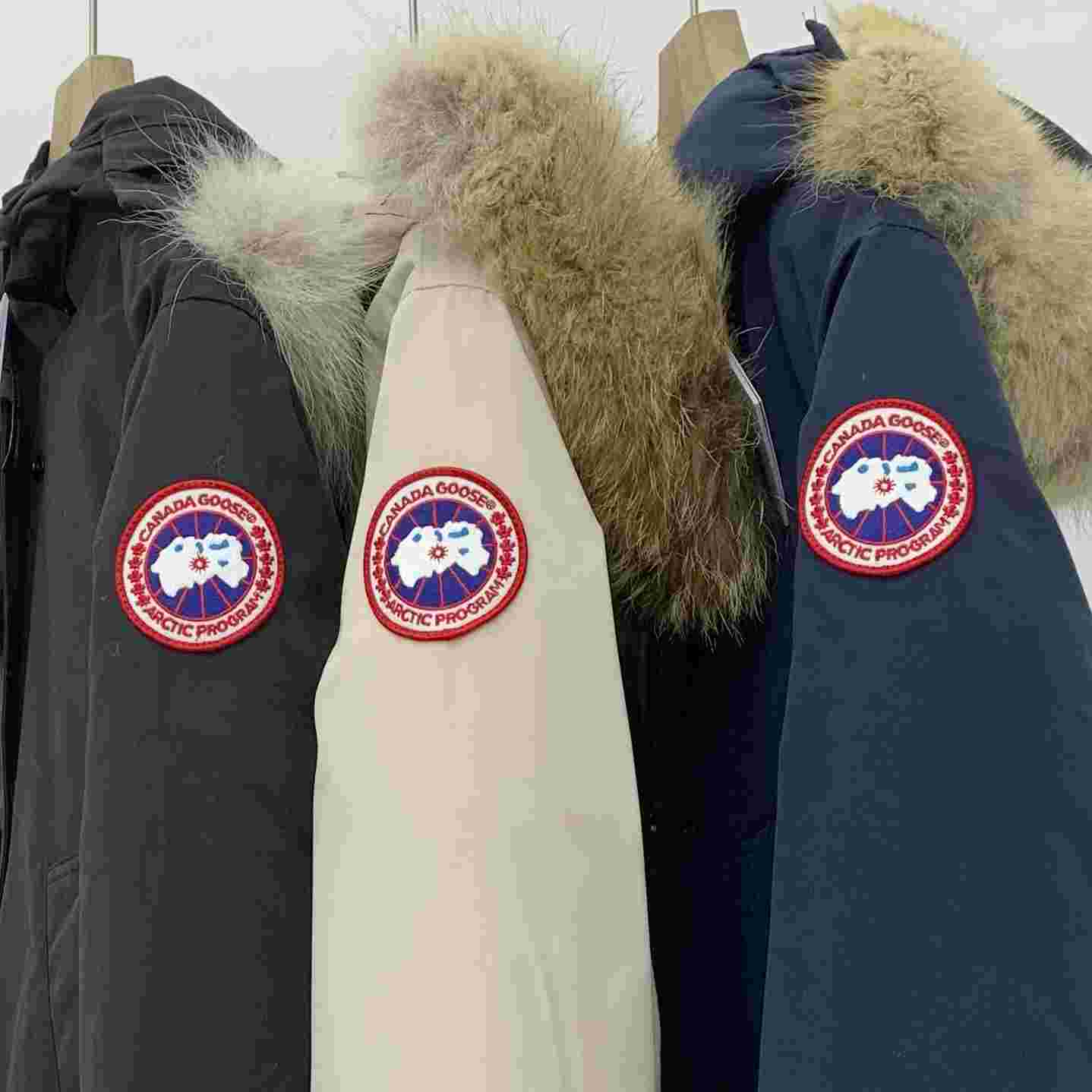 Canada Goose Long Down Jacket - FashionPlug