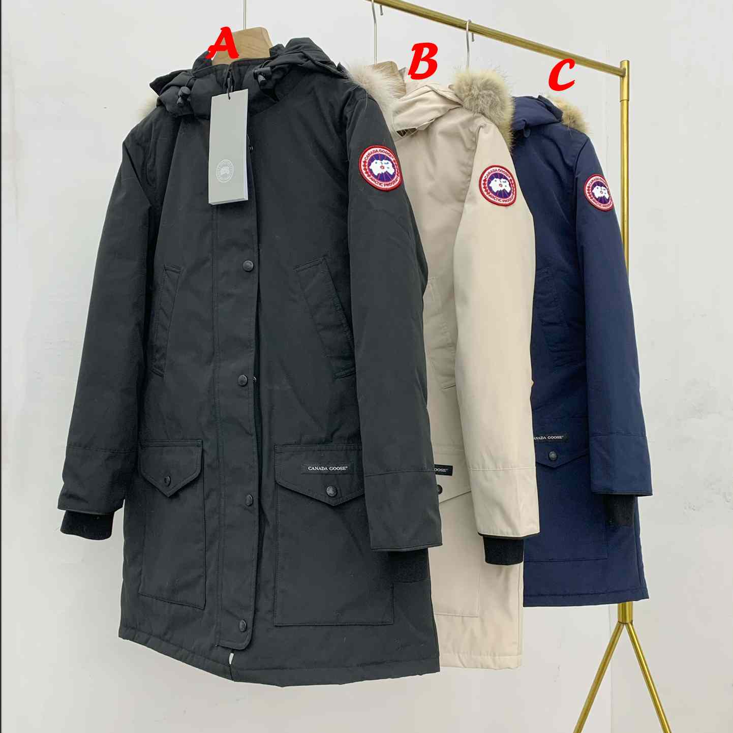 Canada Goose Long Down Jacket - FashionPlug