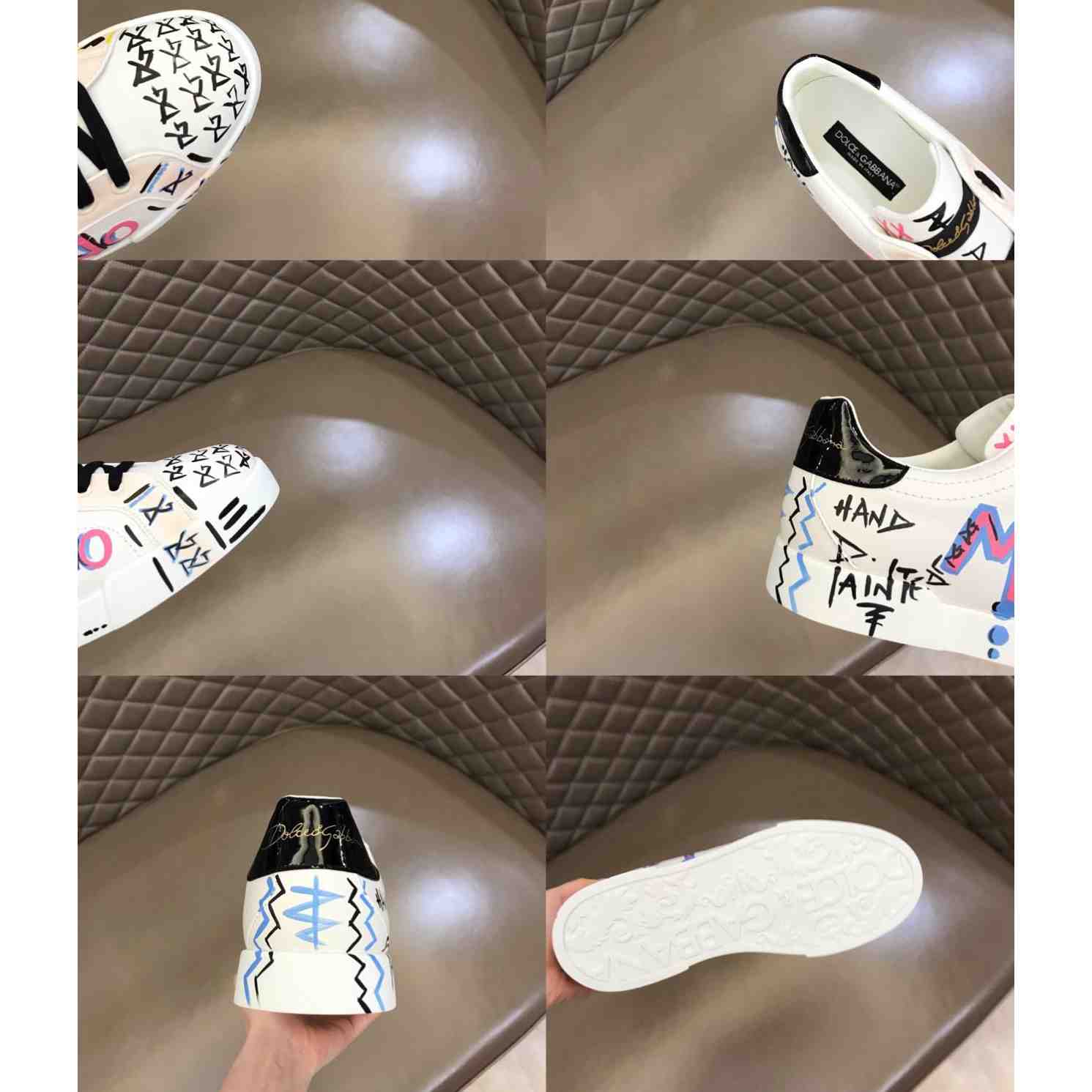 Dolce & Gabbana Limited Edition Portofino Sneakers - FashionPlug