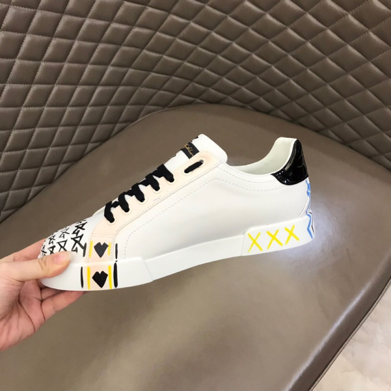 Dolce & Gabbana Limited Edition Portofino Sneakers - FashionPlug