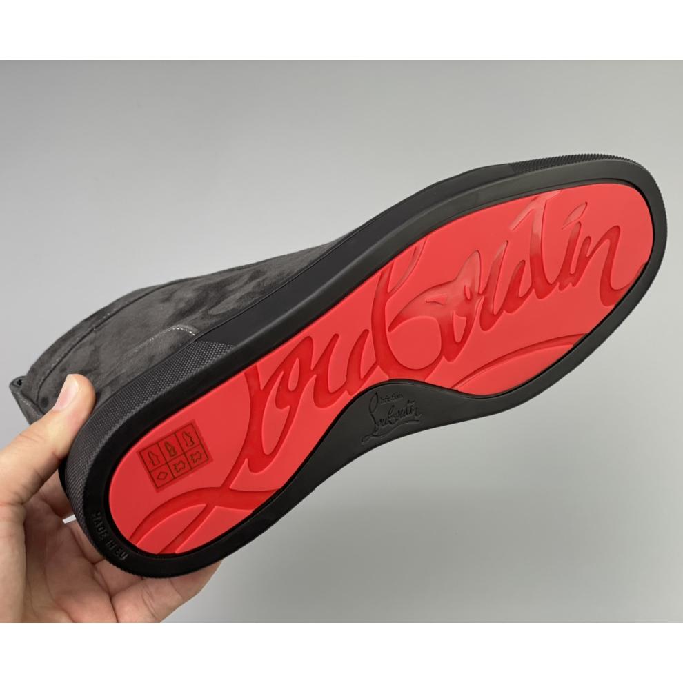 Christian Louboutin Louis Junior High-Top Sneaker - FashionPlug