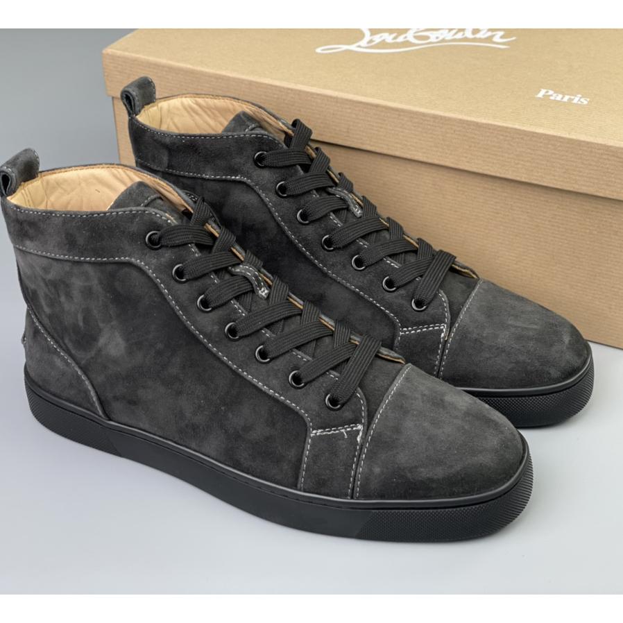 Christian Louboutin Louis Junior High-Top Sneaker - FashionPlug