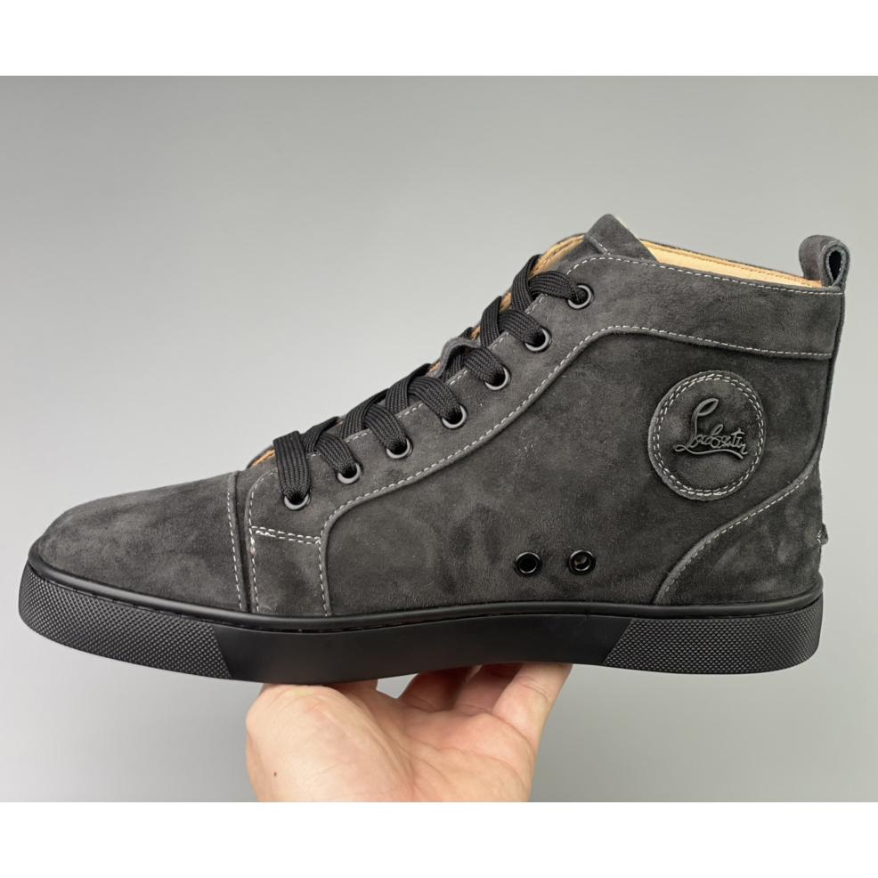Christian Louboutin Louis Junior High-Top Sneaker - FashionPlug