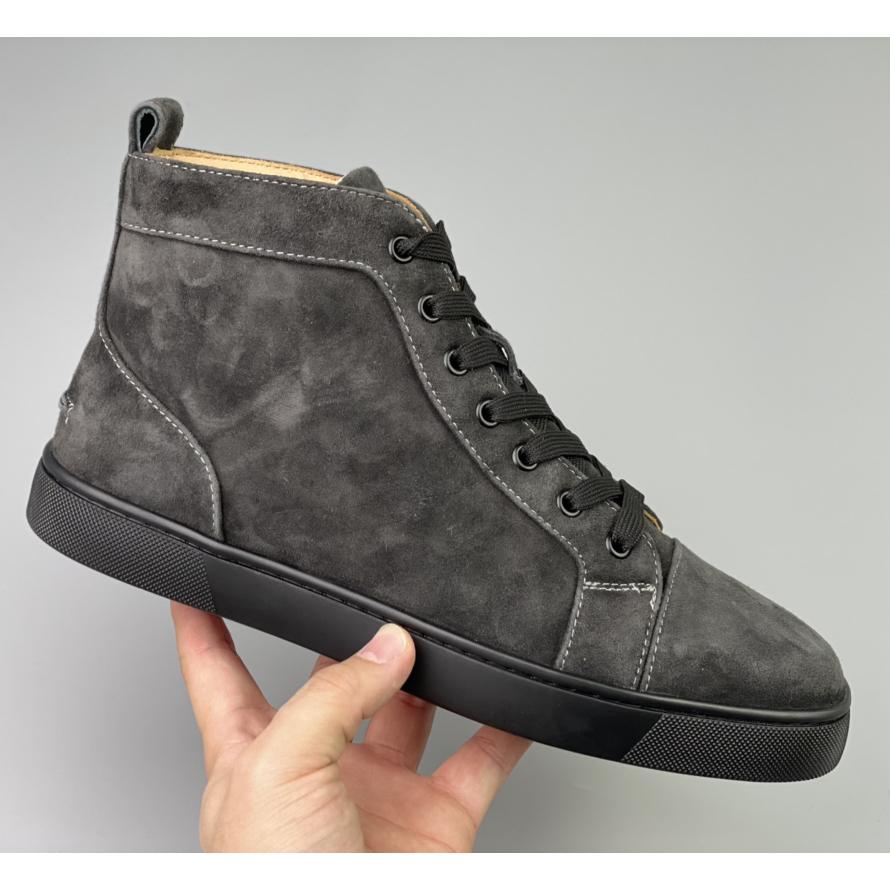 Christian Louboutin Louis Junior High-Top Sneaker - FashionPlug