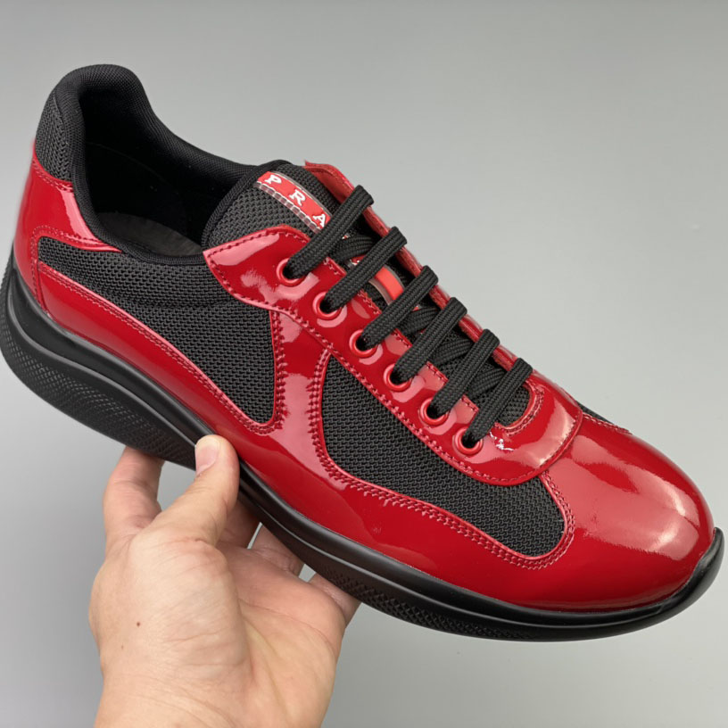 Prada Male America's Cup Sneaker  - FashionPlug