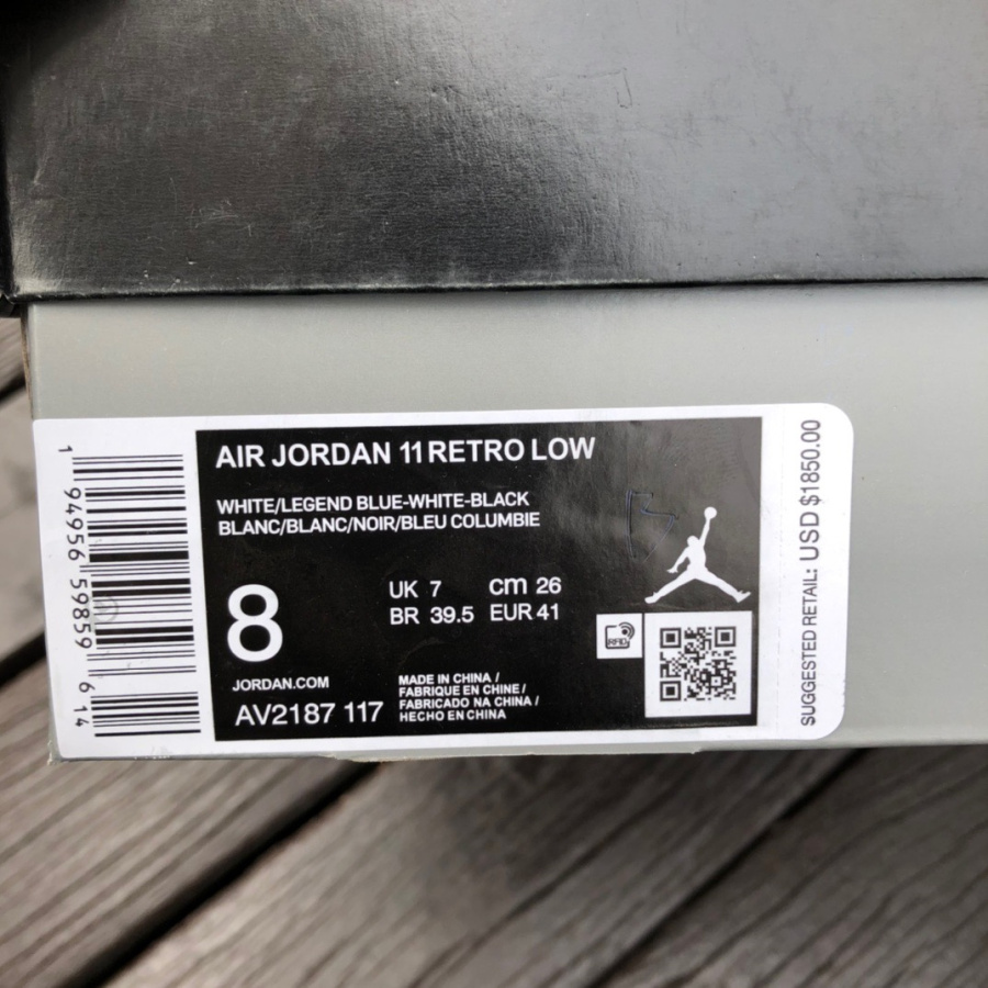 Air Jordan 11 Low AJ11 Sneakers    AV2187-117 - FashionPlug