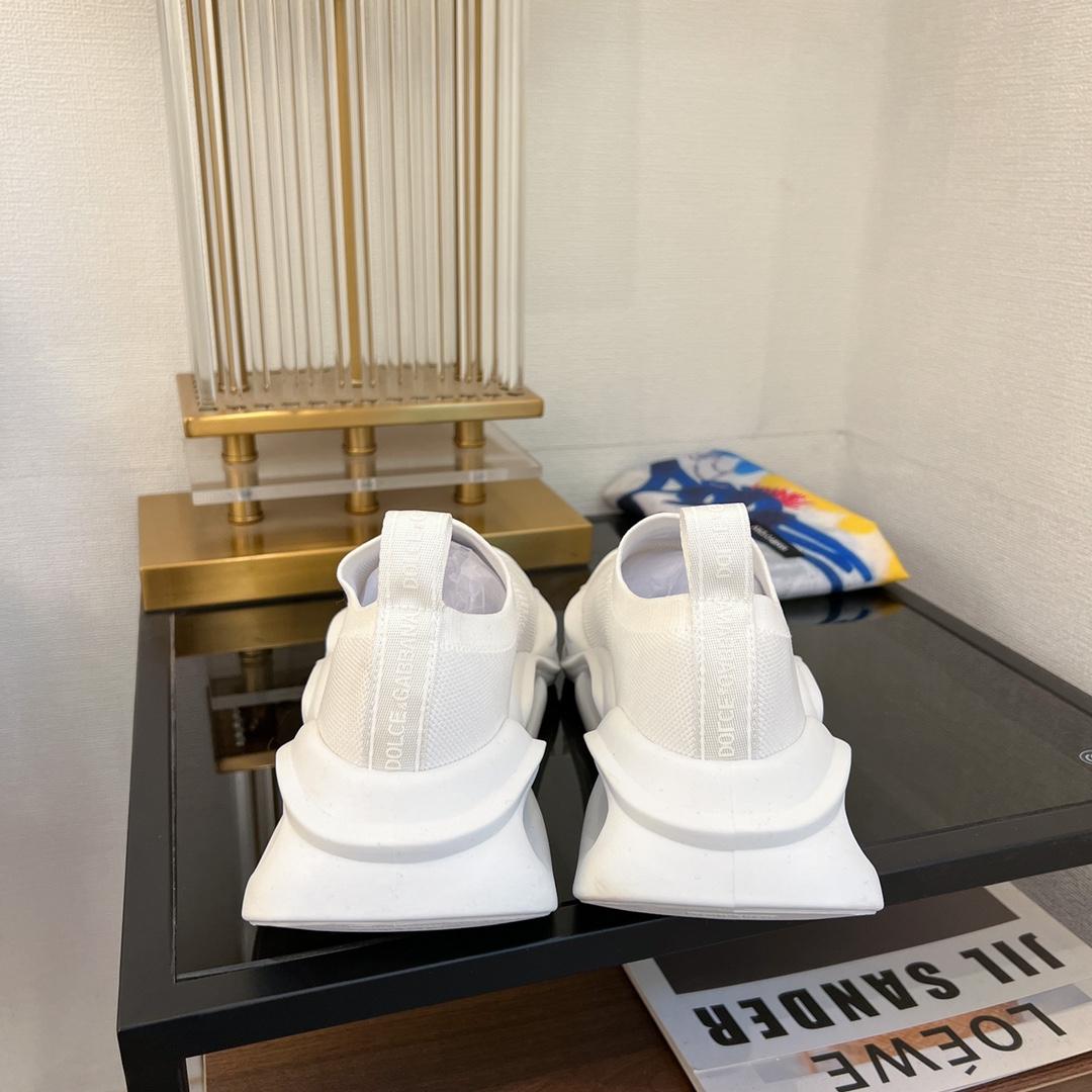 Dolce & Gabbana Stretch Mesh Wave Sneakers - FashionPlug