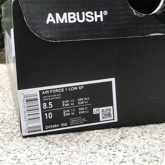 AMBush x Nike Air Force 1 Low Sneaker     DV3464-008  - FashionPlug