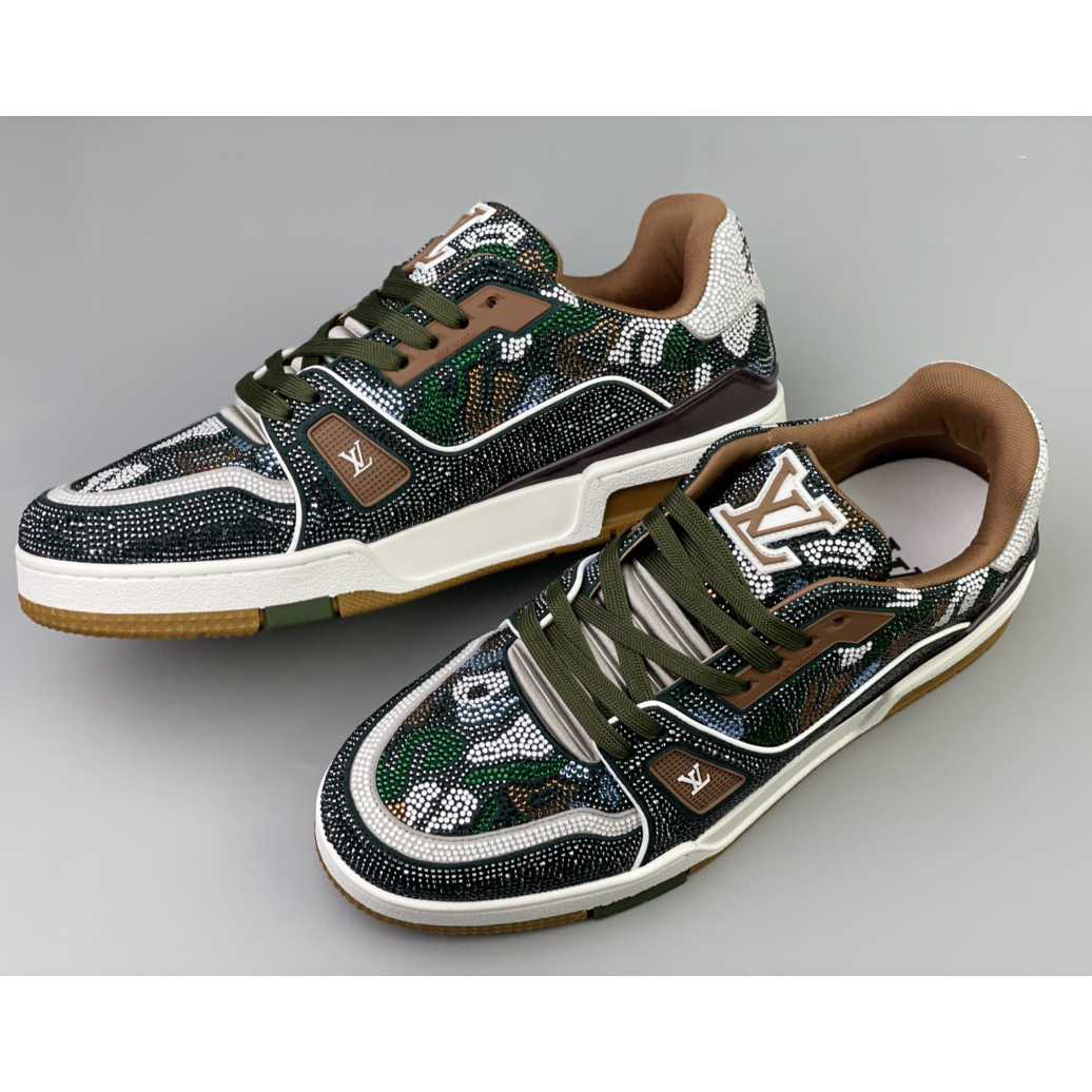 Louis Vuitton LV Trainer Sneaker    (Upon UK Size)   1AARH2 - FashionPlug