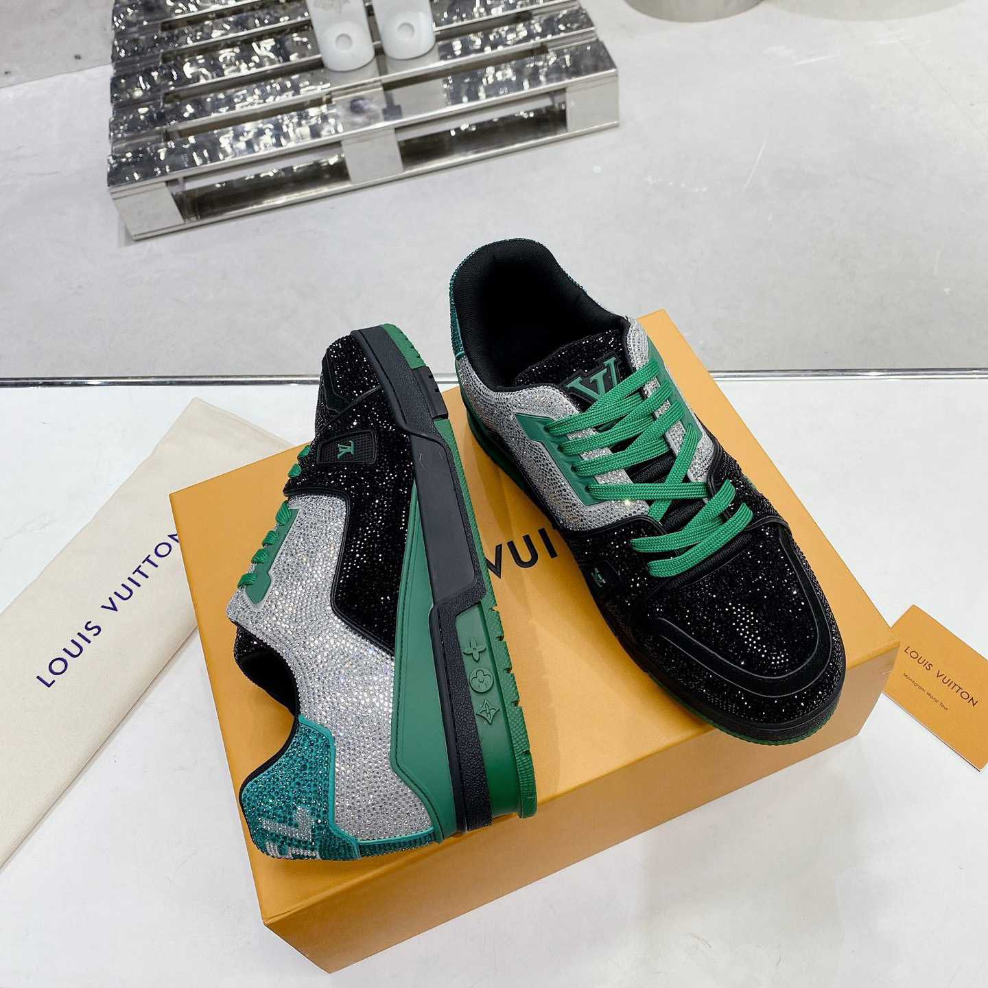 Louis Vuitton LV Trainer Sneaker        - FashionPlug