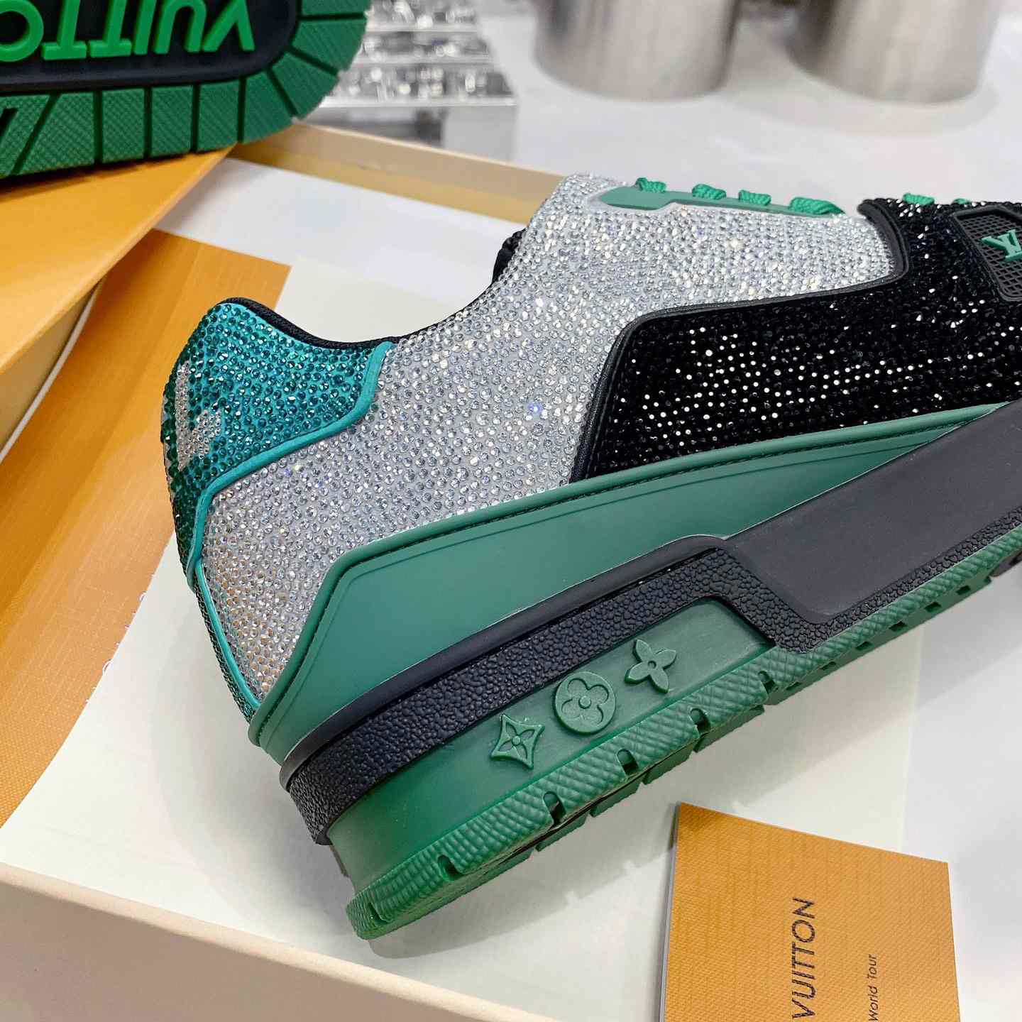 Louis Vuitton LV Trainer Sneaker        - FashionPlug